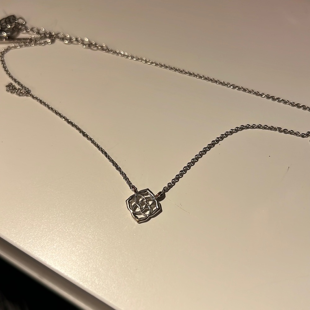 Kendra Scott logo necklace